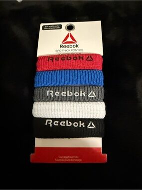 Reebok ponytail holder  multicolor #gym #fitness